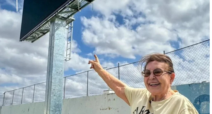 TRABALHO DE FRANCISCA MOTTA GARANTE INSTALAÇÃO DO SONHADO PLACAR ELETRÔNICO NO ESTÁDIO JOSÉ CAVALCANTI